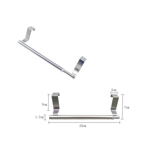 LOLIPPYY Einstellbarer Edelstahl Handtuchstangen mit Teleskopstange Platzsparender Türhänger für Bad Küche Kratzfreie Wandmontage Vielseitiger Halter für Handtücher und Reinigungstücher LOLIPPYY Einstellbarer Edelstahl Handtuchstangen mit Teleskopstange Platzsparender Türhänger für Bad Küche Kratzfreie Wandmontage Vielseitiger Halter für Handtücher und Reinigungstücher von LOLIPPYY