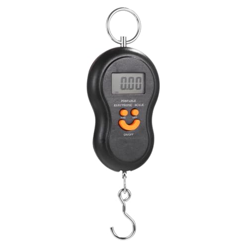LOLIPPYY Elektronische Handwaage mit Stahlhaken Tragbare Digitale Hängeskala aus Kompakte und Leichte Pocket Scale für Küche und Angeln Präzise und Robuste Elektronische von LOLIPPYY