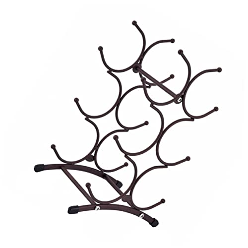 LOLIPPYY Europäisches Dekoratives Weinregal aus Metall Stabiles Flaschen Ständer mit Rutschfestem Boden Rostfrei Vielseitig für Küche Wohnzimmer Bar und Restaurant Geeignet LOLIPPYY Europäisches Dekoratives Weinregal aus Metall Stabiles Flaschen Ständer mit Rutschfestem Boden Rostfrei Vielseitig für Küche Wohnzimmer Bar und Restaurant Geeignet von LOLIPPYY