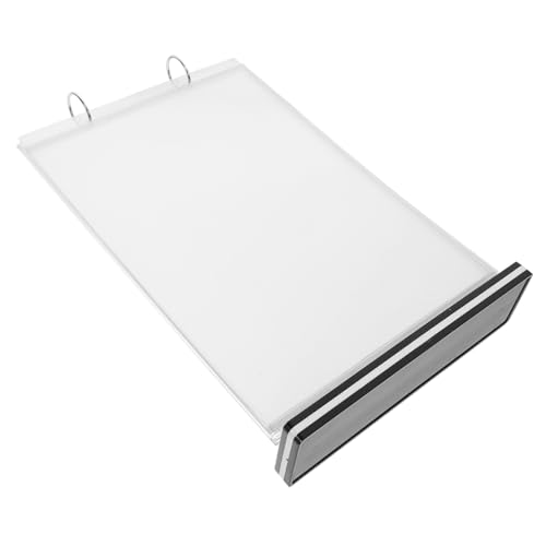 LOLIPPYY Flip Tablett Menühalter Klappbar Werbeaufsteller Transparent Tischaufsteller Prospekthalter Für Supermärkte Messen Ausstellungen von LOLIPPYY