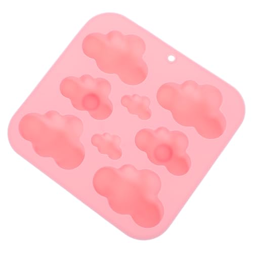 LOLIPPYY Cloud Shape Silikonform Für Kuchen Und Schokolade Kreative Backform Lebensmittelechtem Silikon Pinke Wolkenform Für Desserts Und Süßigkeiten Wiederverwendbar Und Einfach Zu von LOLIPPYY