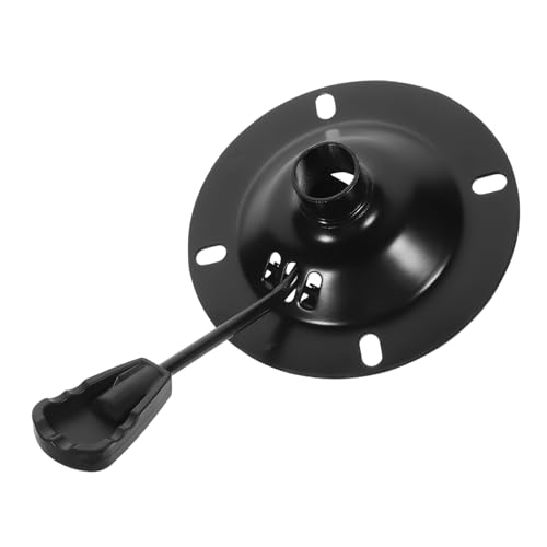 LOLIPPYY Friseurstuhl Basis mit Explosionsgeschützter Platte Stabile Drehplatte Vielseitiger Ersatz für Friseurstuhl und Bürostuhl Installieren Langlebige Sitzmechanismus bodenplatte von LOLIPPYY