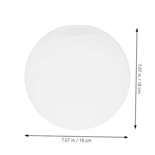 LOLIPPYY Frostglas Lampenschirm Kugel Øcm Hitzebeständig Milde Beleuchtung Sanftes Diffuses Licht für Pendelleuchte Wohnzimmer Schlafzimmer Ersatzglas Glaskugel Lampenschirm LOLIPPYY Frostglas Lampenschirm Kugel Øcm Hitzebeständig Milde Beleuchtung Sanftes Diffuses Licht für Pendelleuchte Wohnzimmer Schlafzimmer Ersatzglas Glaskugel Lampenschirm von LOLIPPYY