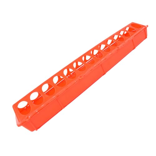 LOLIPPYY Futterrinne für Vögel Groß Rote Futterrinne aus Leichtem Langlebigem Material Einfach zu Reinigen für Käfige Geeignet für Hühner Tauben und Andere Vogelarten zur Täglichen LOLIPPYY Futterrinne für Vögel Groß Rote Futterrinne aus Leichtem Langlebigem Material Einfach zu Reinigen für Käfige Geeignet für Hühner Tauben und Andere Vogelarten zur Täglichen von LOLIPPYY