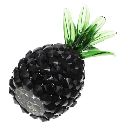 LOLIPPYY Glas Ananas Figurine Dekorative Frucht Deko für Wohnzimmertisch Wohnzimmer Tischplatte Zentrales Schmuckstück Elegantes Design Langlebig Robust LOLIPPYY Glas Ananas Figurine Dekorative Frucht Deko für Wohnzimmertisch Wohnzimmer Tischplatte Zentrales Schmuckstück Elegantes Design Langlebig Robust von LOLIPPYY