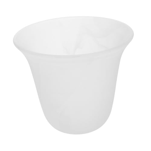 LOLIPPYY Glas Lampenschirm Ersatz Lampenabdeckung für Fassung Pendelleuchte Schutzschirm für Wohnzimmer Schlafzimmer Wand Deckenlampe von LOLIPPYY