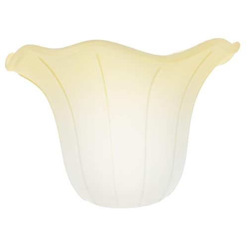 LOLIPPYY Glas Lampenschirm Mattiert Glockenform Moderner Lampenschirm Ersatz für Pendelleuchte Wohnzimmer Schlafzimmer Badezimmer von LOLIPPYY