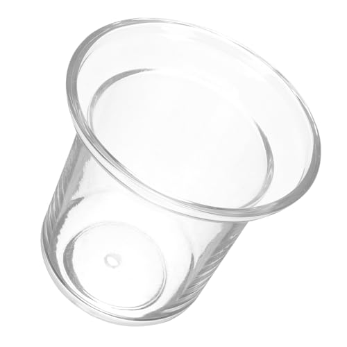 LOLIPPYY Glas Toilettenbürstenhalter Kompakt mit Abtropflöchern Stabiles Glas Badaccessoire Platzsparender Bürstenbecher für Haushalt Hotel Büro und Badezimmer LOLIPPYY Glas Toilettenbürstenhalter Kompakt mit Abtropflöchern Stabiles Glas Badaccessoire Platzsparender Bürstenbecher für Haushalt Hotel Büro und Badezimmer von LOLIPPYY