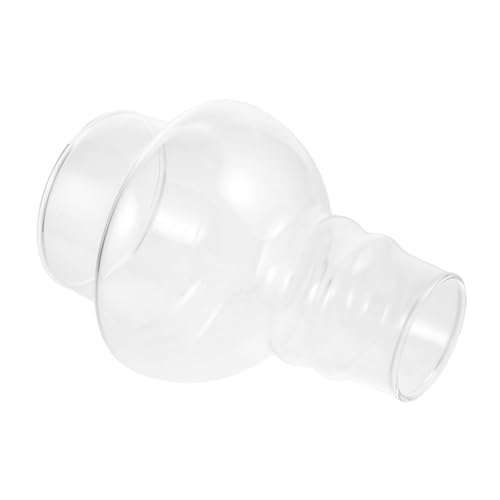 LOLIPPYY Glaslampenschirm Ersatz für Petroleumlampe Klarer Öllampenschirm mit Kreativem Minimalistischen Design Dekorativ für Esszimmer Wohnzimmer Schützender Lampenschirm für von LOLIPPYY