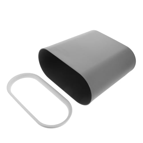 LOLIPPYY Großer Schmaler Abfalleimer für Küche Badezimmer und Wohnzimmer Eleganter Mülleimer mit Druckring für Abfalltrennung und Platzersparnis im Home Office und Schlafzimmer von LOLIPPYY