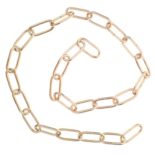 LOLIPPYY Hängende Kristall Lampenkette aus Metall Lange Metallkette für Kronleuchter Zubehör Hitzebeständig Leicht Geeignet für Europäische Retro Pendelleuchten und Wohnraumdekoration von LOLIPPYY