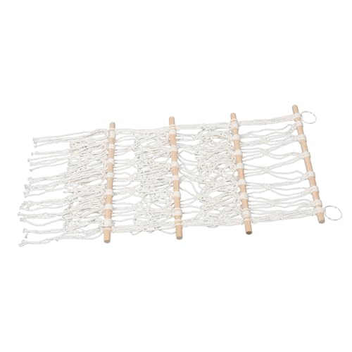 LOLIPPYY Hängendes Organizer Netz mit Robustem Holzstab Platzsparend für Kinderzimmer Multifunktional zur Aufbewahrung von Kuscheltieren Büchern und Handtüchern Dekoratives Wandregal für LOLIPPYY Hängendes Organizer Netz mit Robustem Holzstab Platzsparend für Kinderzimmer Multifunktional zur Aufbewahrung von Kuscheltieren Büchern und Handtüchern Dekoratives Wandregal für von LOLIPPYY