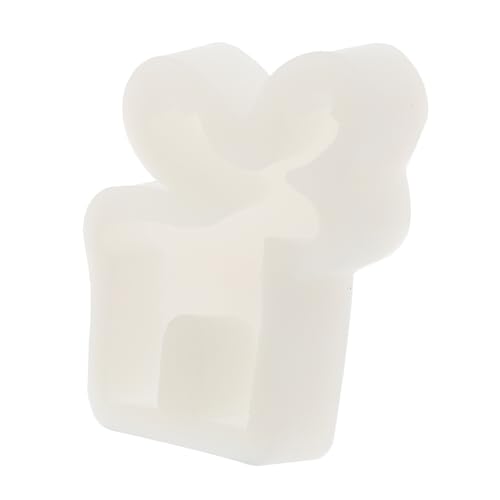 LOLIPPYY Handgemachte Kerzenform Silikon Elch Design DIY Kerzen Gießen Form für Duftkerzen Seifenherstellung und Heimdeko Leicht Ablösbar Einfach zu Reinigen für Bastelprojekte von LOLIPPYY