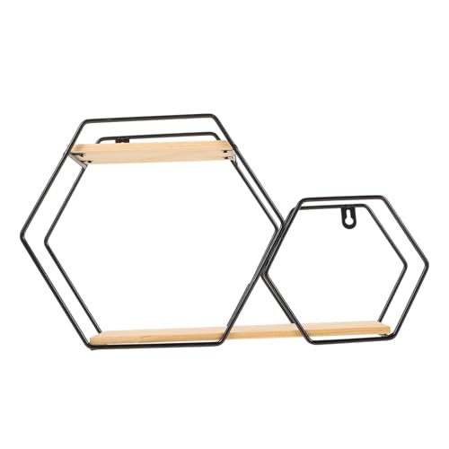 LOLIPPYY Hexagonales Wandregal Schwebendes Wandregal zur Wanddekoration Platzsparendes Großes Aufbewahrungsregal für Badezimmer Schlafzimmer Küche Vielseitiges Wandboard für Pflanzen und LOLIPPYY Hexagonales Wandregal Schwebendes Wandregal zur Wanddekoration Platzsparendes Großes Aufbewahrungsregal für Badezimmer Schlafzimmer Küche Vielseitiges Wandboard für Pflanzen und von LOLIPPYY