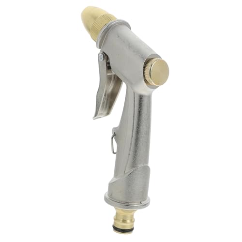 LOLIPPYY Hochdruck Metall Gartenschlauch Spritzpistole Verstellbar für Autowäsche Gartenbewässerung Einhandbedienung Langlebig Robust Bpa frei Geeignet für Hochdruckreiniger und LOLIPPYY Hochdruck Metall Gartenschlauch Spritzpistole Verstellbar für Autowäsche Gartenbewässerung Einhandbedienung Langlebig Robust Bpa frei Geeignet für Hochdruckreiniger und von LOLIPPYY