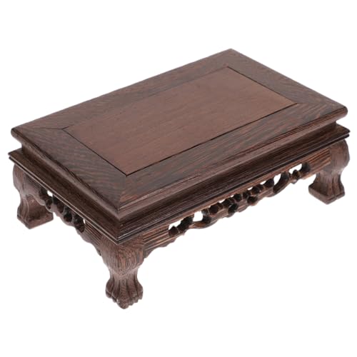 LOLIPPYY Holz Pflanzständer Rechteckiger Tigerfuß Sockel Stabiler Blumenhalter aus Premium Holz Vielseitiger Pflanzenständer für Innenbereich Bonsai Displaypodest Langlebig und Dekorativ LOLIPPYY Holz Pflanzständer Rechteckiger Tigerfuß Sockel Stabiler Blumenhalter aus Premium Holz Vielseitiger Pflanzenständer für Innenbereich Bonsai Displaypodest Langlebig und Dekorativ von LOLIPPYY