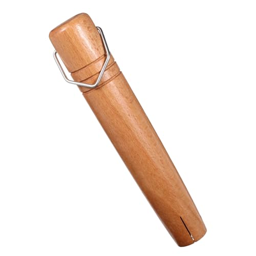 LOLIPPYY Japanischer Topfgriff aus Holz Ergonomischer Ersatzgriff für Pfannen und Milchtöpfe Hitzebeständig Langlebig Passend für Kochgeschirr Komfortabler Griff mit Japanischem Design von LOLIPPYY