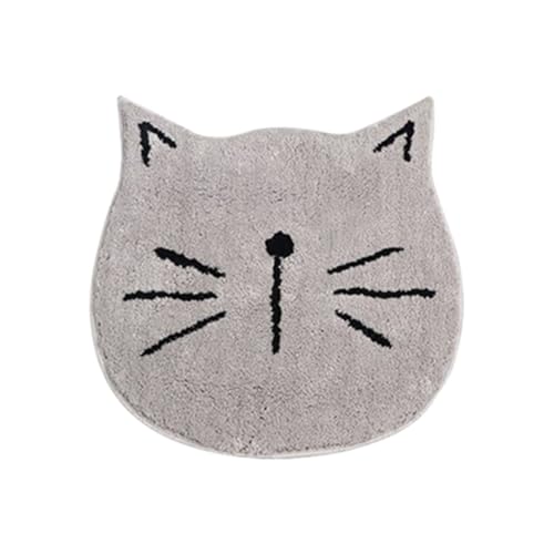 LOLIPPYY Katzenform Badteppich Wasserabsorbierende rutschfeste Badezimmer Bodenmatte Weiche Saugfähige Badematte Für Dusche Schlafzimmer Wohnzimmer LOLIPPYY Katzenform Badteppich Wasserabsorbierende rutschfeste Badezimmer Bodenmatte Weiche Saugfähige Badematte Für Dusche Schlafzimmer Wohnzimmer von LOLIPPYY