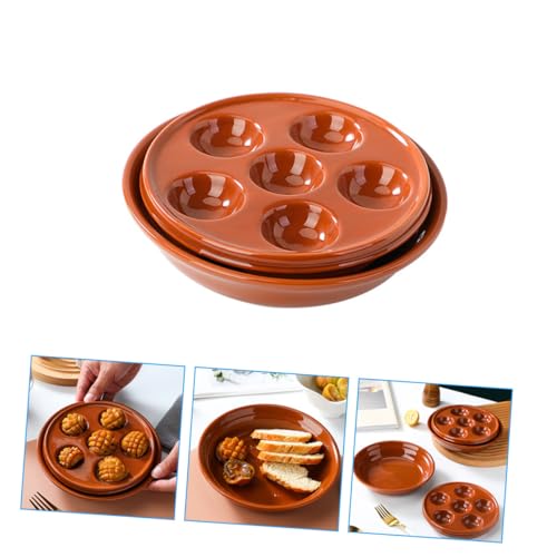 LOLIPPYY Keramik Escargot Backform Ofenfeste Schneckenbäckerei Platte für Restaurant und Zuhause Mikrowellengeeignet Robust und Leicht zu Reinigen Vielseitig für Meeresfrüchte und LOLIPPYY Keramik Escargot Backform Ofenfeste Schneckenbäckerei Platte für Restaurant und Zuhause Mikrowellengeeignet Robust und Leicht zu Reinigen Vielseitig für Meeresfrüchte und von LOLIPPYY
