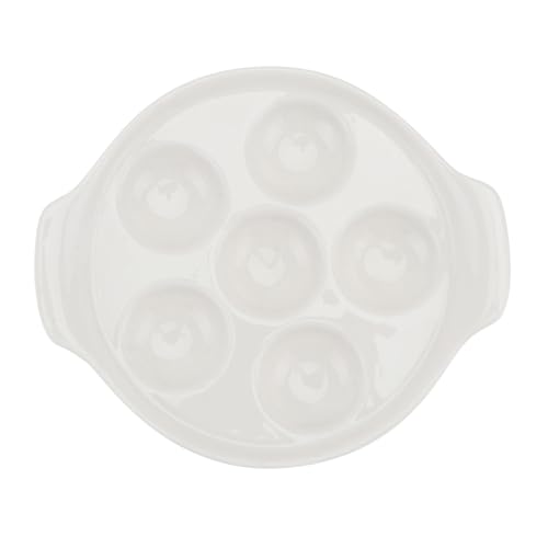 LOLIPPYY Keramik Schneckenbackform mit Löchern Langlebige Escargot Backpfanne für Grill und Ofen Hitzebeständige Französische Schneckenschale Spülmaschinenfest Rutschfester Boden Perfektes LOLIPPYY Keramik Schneckenbackform mit Löchern Langlebige Escargot Backpfanne für Grill und Ofen Hitzebeständige Französische Schneckenschale Spülmaschinenfest Rutschfester Boden Perfektes von LOLIPPYY