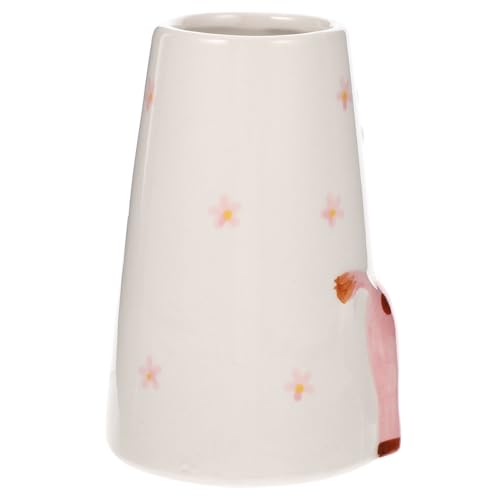 LOLIPPYY Keramik Trinkflaschenhalter für Hamster und Kleintiere Stabiles Wasserflaschenregal mit Glatter Oberfläche Praktischer Flaschenhalter für Meerschweinchen Kaninchen und Nager Rosa von LOLIPPYY