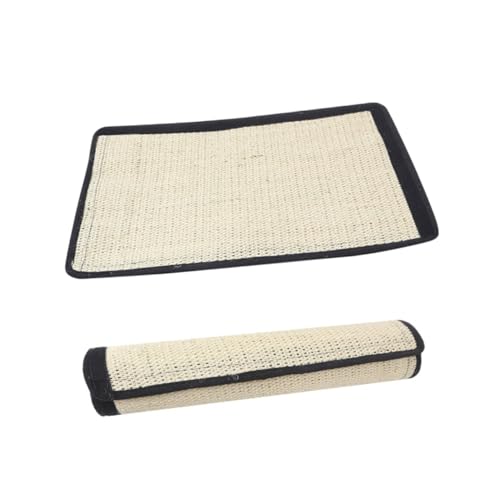 LOLIPPYY Kleine Sisal kratzmatte für Katzen Langlebig und Tragbar Schützt Möbel und Teppiche Einfach zu Verwenden für Wohnungskatzen zum Krallenwetzen von LOLIPPYY