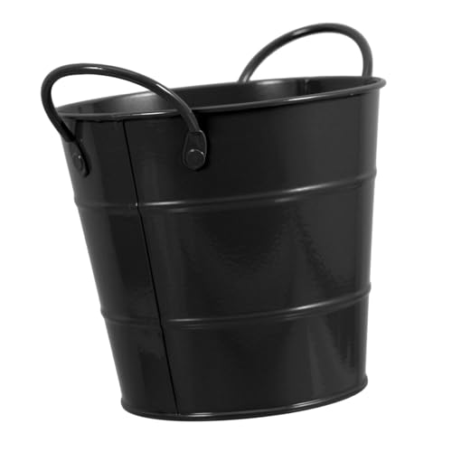 LOLIPPYY Kleiner Mülleimer Büro Tischabfalleimer Schmaler Desktop Papierkorb Multifunktional Starker Eiseneimer für Stifte Aufbewahrung und Müll in Schwarz LOLIPPYY Kleiner Mülleimer Büro Tischabfalleimer Schmaler Desktop Papierkorb Multifunktional Starker Eiseneimer für Stifte Aufbewahrung und Müll in Schwarz von LOLIPPYY