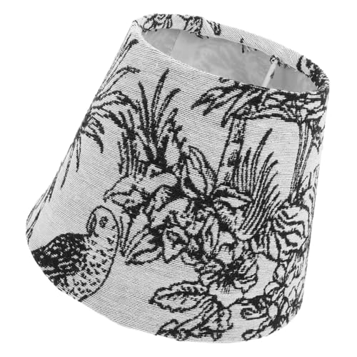 LOLIPPYY Kleiner Stoff Lampenschirm mit Tropischem Regenwald stickmuster Ersatz Lampenschirm für Tisch Steh Deckenleuchten Dekorativ Vielseitig Passend von LOLIPPYY