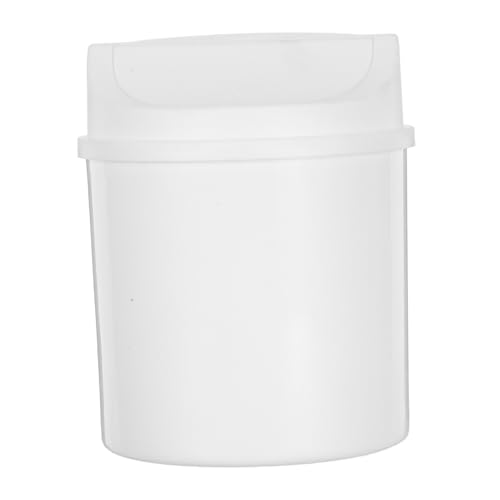 LOLIPPYY Kompakter Mini Mülleimer mit Drehbarem Deckel Leichter Kunststoffabfallbehälter für Schreibtisch Tisch und Badezimmer Tragbarer Kleiner Desktop Müllkorb für Büro und Zuhause LOLIPPYY Kompakter Mini Mülleimer mit Drehbarem Deckel Leichter Kunststoffabfallbehälter für Schreibtisch Tisch und Badezimmer Tragbarer Kleiner Desktop Müllkorb für Büro und Zuhause von LOLIPPYY