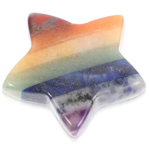 LOLIPPYY Kristall Dekoration Fünf Punkte Sternform Edelstein Desktop Ornament Steigernde Deko Feng Shui Fokus Unterstützung LOLIPPYY Kristall Dekoration Fünf Punkte Sternform Edelstein Desktop Ornament Steigernde Deko Feng Shui Fokus Unterstützung von LOLIPPYY