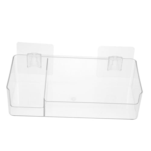 LOLIPPYY Kühlschrank Organizer Aufbewahrungsbox mit Doppelteilung für Seitentür Bruchsicherer Gefrierschrank Organizer Leicht zu Reinigen zur Frischen und Ordentlichen von LOLIPPYY