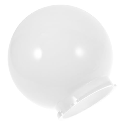 LOLIPPYY Lampenschirm Kugel Form Outdoor Lampenabdeckung Garten Laterne Lichtschutz PC Material Einfache Montage für Terrasse Wegbeleuchtung von LOLIPPYY