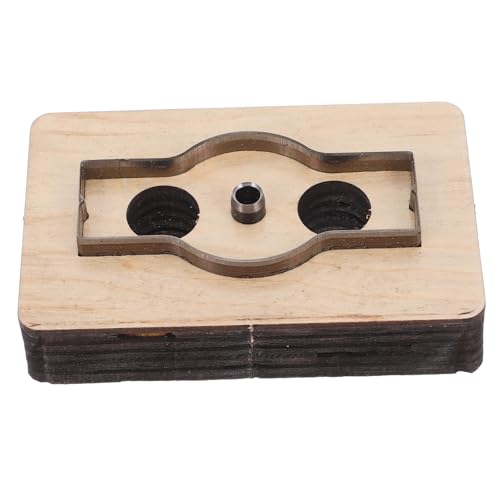LOLIPPYY Lederschneideform Lederschnittschablone selber Machen Lederhandwerksform Stanzplatten für Stanzmaschinen schneideform selber Machen Lederband sterben hölzerne Stanzform Stahl von LOLIPPYY