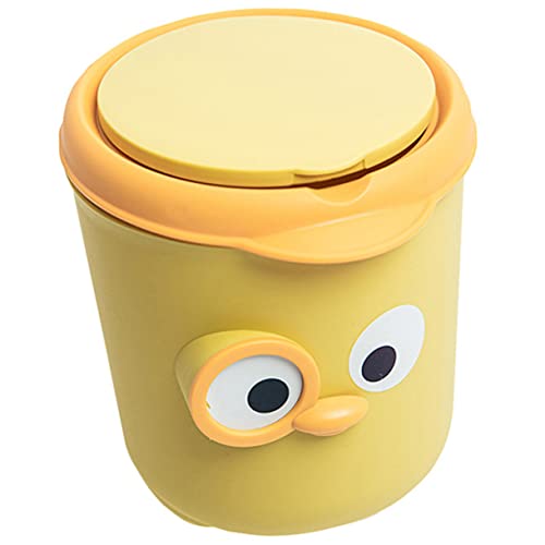 LOLIPPYY Lustiger Tischmülleimer mit Deckel Mini Desktop Abfalleimer für Zuhause Büro und Schule Großer Fassungsvermögen Stylisches Design für Müllentsorgung und Geruchsvermeidung LOLIPPYY Lustiger Tischmülleimer mit Deckel Mini Desktop Abfalleimer für Zuhause Büro und Schule Großer Fassungsvermögen Stylisches Design für Müllentsorgung und Geruchsvermeidung von LOLIPPYY