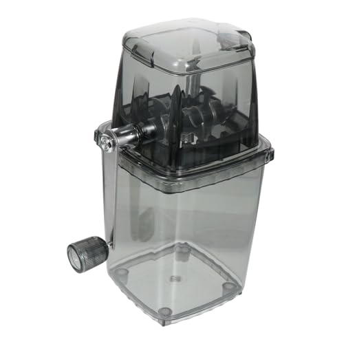 LOLIPPYY Manueller Eiscrusher Handkurbel Tragbarer Eiszerkleinerer Für Zuhause Party Sommer Getränke Slushmaschine Alternative Ohne Strom Mit Transparenter Abdeckung LOLIPPYY Manueller Eiscrusher Handkurbel Tragbarer Eiszerkleinerer Für Zuhause Party Sommer Getränke Slushmaschine Alternative Ohne Strom Mit Transparenter Abdeckung von LOLIPPYY