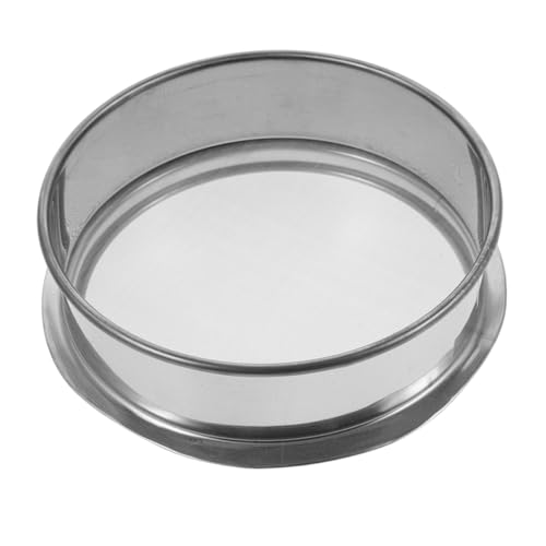 LOLIPPYY Mehlsieb Feinmaschiges Küchensieb für Keramikindustrie Robustes Sieb für Slurry und Pigmente Benutzerfreundliches Design Werkzeug zur Verbesserung der Bodenqualität von LOLIPPYY