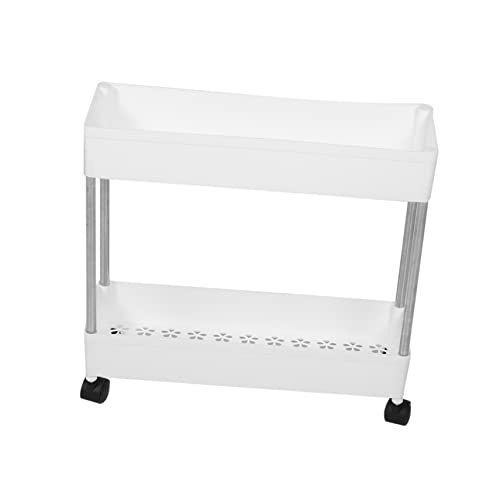 LOLIPPYY Mehrschichtiger Mobiler Aufbewahrungswagen mit Erhöhtem Rahmen Rollbarer Küchen und Badezimmerwagen Platzsparendes Robustes Trolley Regal für Vielseitige Nutzung im Haushalt LOLIPPYY Mehrschichtiger Mobiler Aufbewahrungswagen mit Erhöhtem Rahmen Rollbarer Küchen und Badezimmerwagen Platzsparendes Robustes Trolley Regal für Vielseitige Nutzung im Haushalt von LOLIPPYY