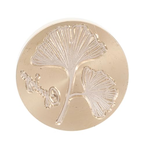 LOLIPPYY Messing Wachssiegel Stempelkopf Ginkgo Gravur für Briefumschläge Einladungen Dekoration Langlebig Leicht Tragbar Geeignet für DIY Wachssiegel Verzierungen LOLIPPYY Messing Wachssiegel Stempelkopf Ginkgo Gravur für Briefumschläge Einladungen Dekoration Langlebig Leicht Tragbar Geeignet für DIY Wachssiegel Verzierungen von LOLIPPYY