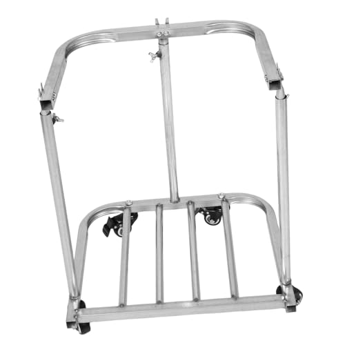 LOLIPPYY Metall Gartensackhalter Stabile Unterstützung für Müllsäcke und Getreidesäcke Robuster Verstellbarer Outdoor Abfallsackständer für Garten Camping Landwirtschaft von LOLIPPYY