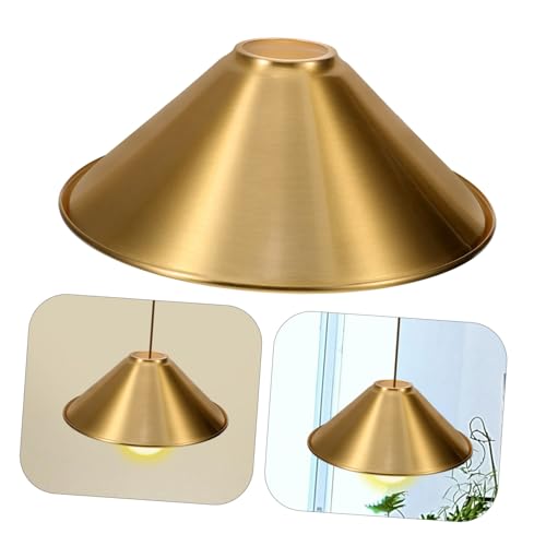 LOLIPPYY Moderner Metall lampenschirm Kupferfarbenes Design Einfacher Eisen lampenschirm für Nachttisch Steh Hängeleuchten Dekorative Ersatzlampenabdeckung Wohnzimmer Flur LOLIPPYY Moderner Metall lampenschirm Kupferfarbenes Design Einfacher Eisen lampenschirm für Nachttisch Steh Hängeleuchten Dekorative Ersatzlampenabdeckung Wohnzimmer Flur von LOLIPPYY