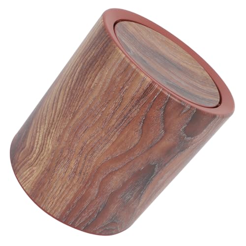 LOLIPPYY Mülleimer mit Schwingdeckel Holzoptik Mittelgroß Treteimer Abfalleimer für Badezimmer Küche Büro Kompaktes Stilvolles Design Leicht zu Reinigen und Pflegeleicht LOLIPPYY Mülleimer mit Schwingdeckel Holzoptik Mittelgroß Treteimer Abfalleimer für Badezimmer Küche Büro Kompaktes Stilvolles Design Leicht zu Reinigen und Pflegeleicht von LOLIPPYY