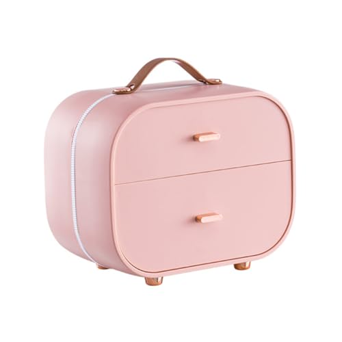 LOLIPPYY Multifunktionale Aufbewahrungsbox mit Kompakter Desktop Organizer aus Robustem Stapelbar und Platzsparend zur Ordentlichen Aufbewahrung von Kosmetik und Schmuck in Rosa LOLIPPYY Multifunktionale Aufbewahrungsbox mit Kompakter Desktop Organizer aus Robustem Stapelbar und Platzsparend zur Ordentlichen Aufbewahrung von Kosmetik und Schmuck in Rosa von LOLIPPYY