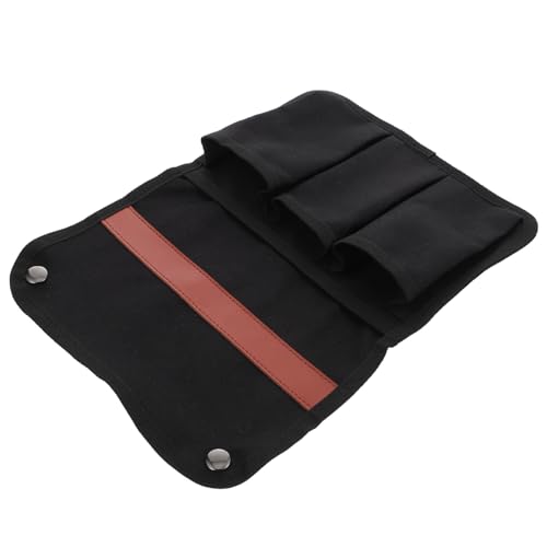 LOLIPPYY Multifunktionale Tragbare Campingstuhl Armlehnen Tasche Robuste Aufbewahrungstasche für Outdoor Camping Picknick Wandern Passend für Stühle mit Armlehnen Schwarz von LOLIPPYY