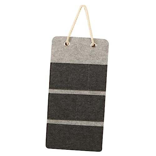 LOLIPPYY Multifunktionaler Aufbewahrungsbeutel aus Filz Tragbar und Platzsparend für Wand und Türhängung Organizer für Schlüssel Handy Brillen Kleiner Grauer Hängebeutel LOLIPPYY Multifunktionaler Aufbewahrungsbeutel aus Filz Tragbar und Platzsparend für Wand und Türhängung Organizer für Schlüssel Handy Brillen Kleiner Grauer Hängebeutel von LOLIPPYY