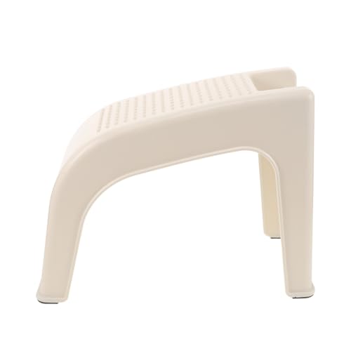 LOLIPPYY Multifunktionaler Fußhocker aus Robustem Kunststoff Rutschfestes Fußstützbrett für Badezimmer und Büro für Pediküre Maniküre Beinrasur und Fußpflege Modernes Design Vielseitig von LOLIPPYY