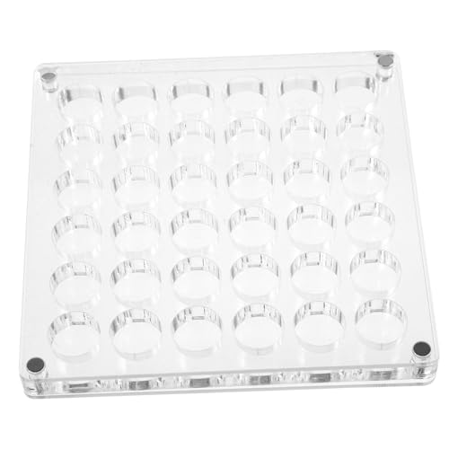 LOLIPPYY Muschelbox Aus Acryl Transparente Vitrine Für Muscheln Schmuckkästchen Kleine Präsentationsbox Durchsichtiger Behälter Für Sammlerstücke von LOLIPPYY