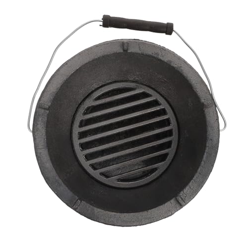 LOLIPPYY Outdoor Holzkohle Grill Gusseisen Bbq Kocher Tragbar Robust Hitzebeständig für Camping Garten und Grill Unterwegs LOLIPPYY Outdoor Holzkohle Grill Gusseisen Bbq Kocher Tragbar Robust Hitzebeständig für Camping Garten und Grill Unterwegs von LOLIPPYY