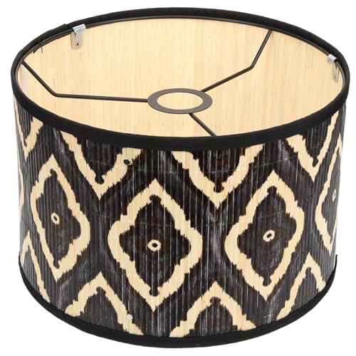 LOLIPPYY Pendelleuchte Lampenschirm Deckenleuchte Hängelampe Vintage Stil für Wohnzimmer Schlafzimmer Retro Geometrisches Design Langlebig und Einfach zu Montieren von LOLIPPYY