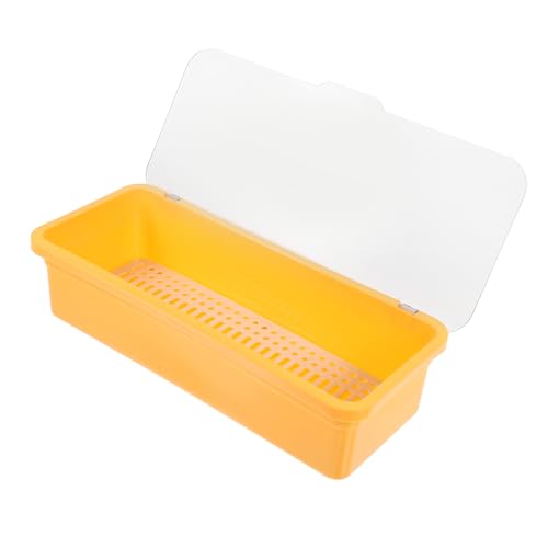LOLIPPYY Plastik Besteckhalter mit Deckel Abtropfschale für Küchenutensilien Besteck und Essstäbchen Aufbewahrungsbox aus Robustem Staubgeschützt Praktisch für Küchentheke Wiederverwendbar LOLIPPYY Plastik Besteckhalter mit Deckel Abtropfschale für Küchenutensilien Besteck und Essstäbchen Aufbewahrungsbox aus Robustem Staubgeschützt Praktisch für Küchentheke Wiederverwendbar von LOLIPPYY
