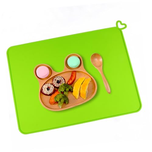 LOLIPPYY Platzdeckchen Aus Silikon Selbst Beständig Im Freien Gericht Für Groß Waschbar Mikrowelle Tabellenmatte Mahlzeit Matte Tischset Silikon-mahlzeitmatte Kieselgel Grün LOLIPPYY Platzdeckchen Aus Silikon Selbst Beständig Im Freien Gericht Für Groß Waschbar Mikrowelle Tabellenmatte Mahlzeit Matte Tischset Silikon-mahlzeitmatte Kieselgel Grün von LOLIPPYY